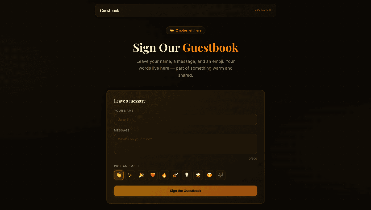 Guestbook